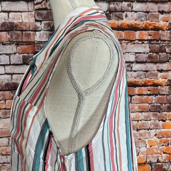 NWT Tribal Striped Sleeveless Top - Picture 7 of 13
